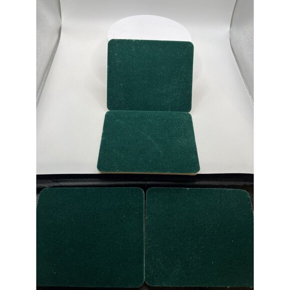 4 - COUNTRY SCENE COASTER'S WITH FELT BACKS VINTAGE SEE ALL - Picture 12 of 16